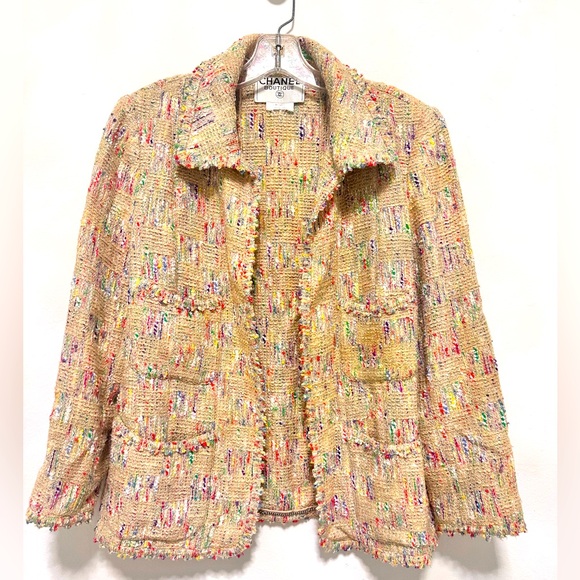 CHANEL Jackets & Blazers - 🛑 SALE CHANEL vintage jacket stunning very good condition 42 FR like small